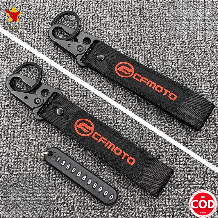 เหมาะสําหรับ CFMOTO 400NK300SR 450SR 300NK 450NK พวงกุญแจพวงกุญแจจี้