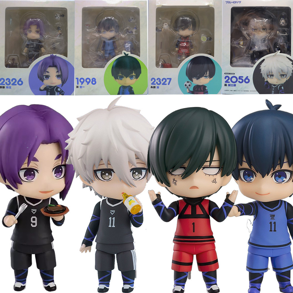 Nendoroid BLUE LOCK Action Figure Isagi Nagi Mikage Reo Action Figure Model