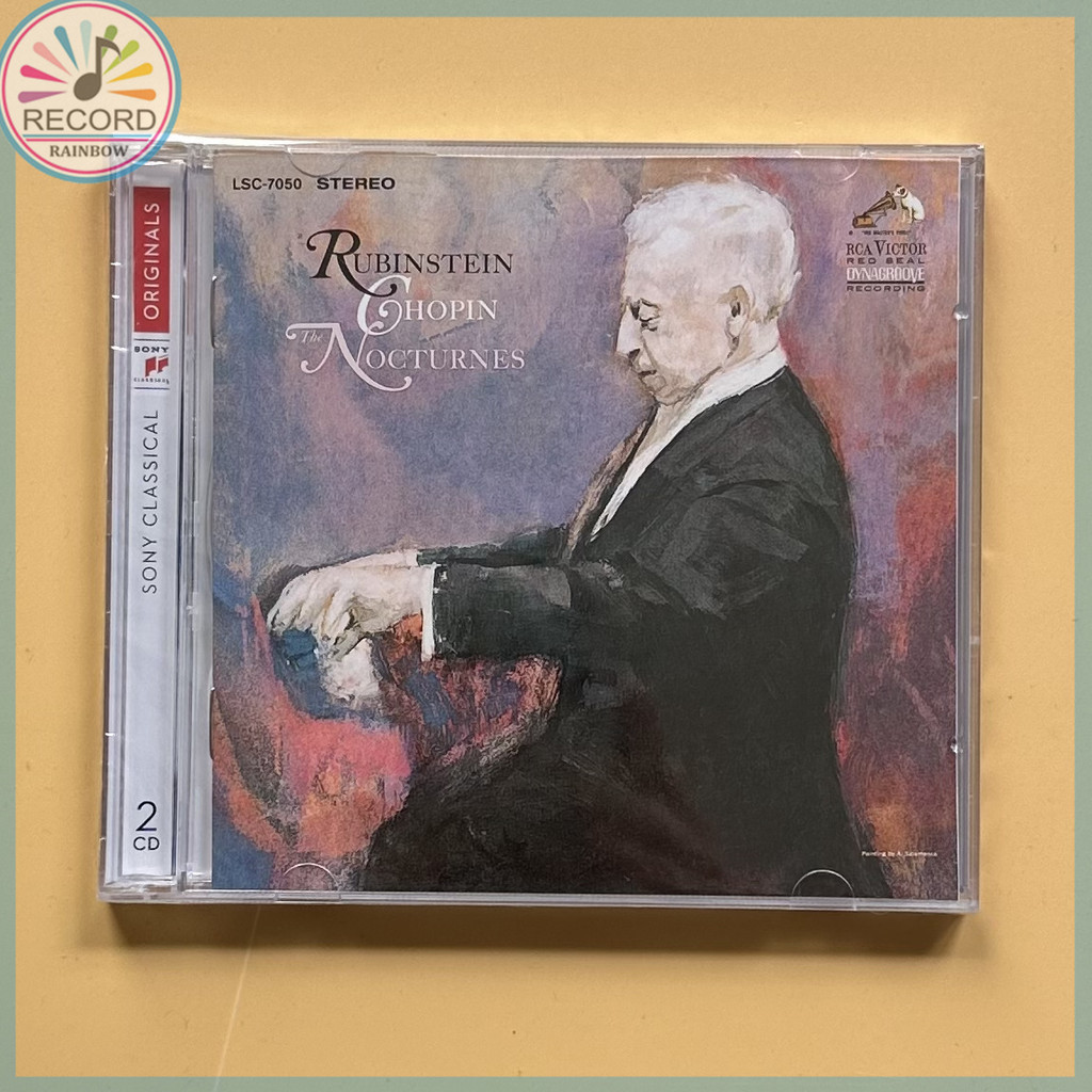 Arthur Rubinstein Chopin Nocturnes 2CD Album [Sealed] Brand New