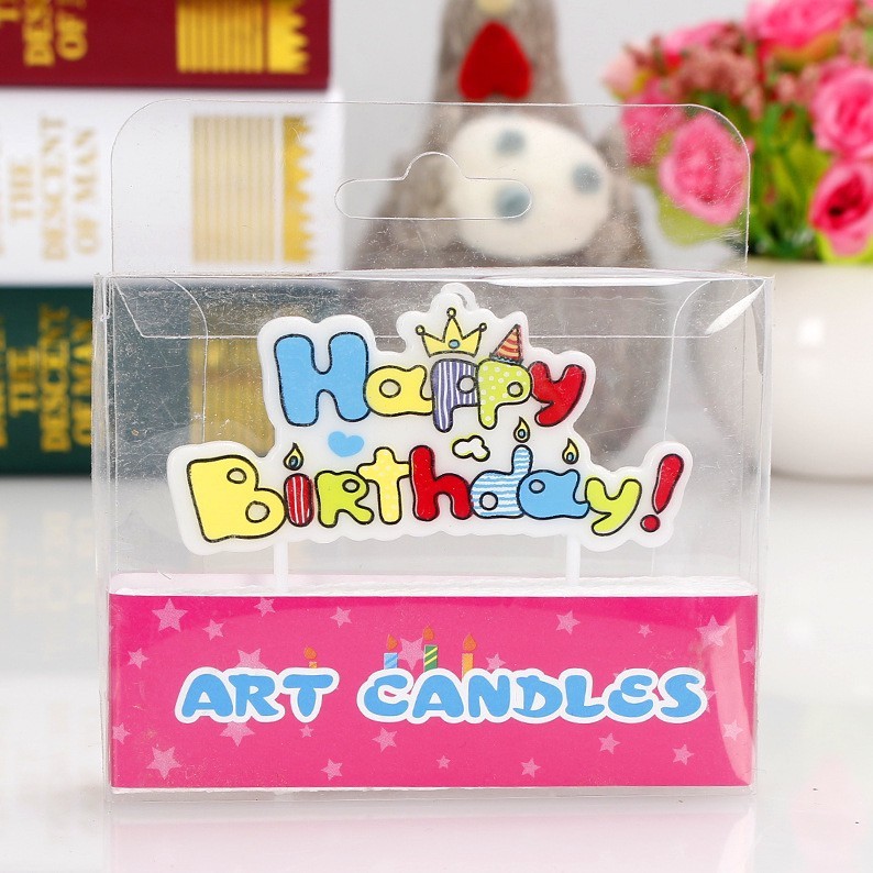 (ร้านไทย)เทียนตกแต่งวันเกิด ลายปราสาท บอลลูน สำหรับตกแต่งเค้ก CN - รูปที่ 4