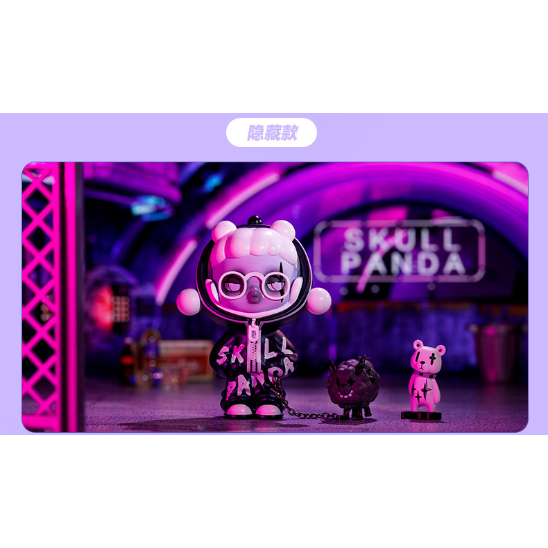 [secret] POPMART SKULLPANDA SKULLPANDA SKULLPANDA Craze Series Mystery Box Figure