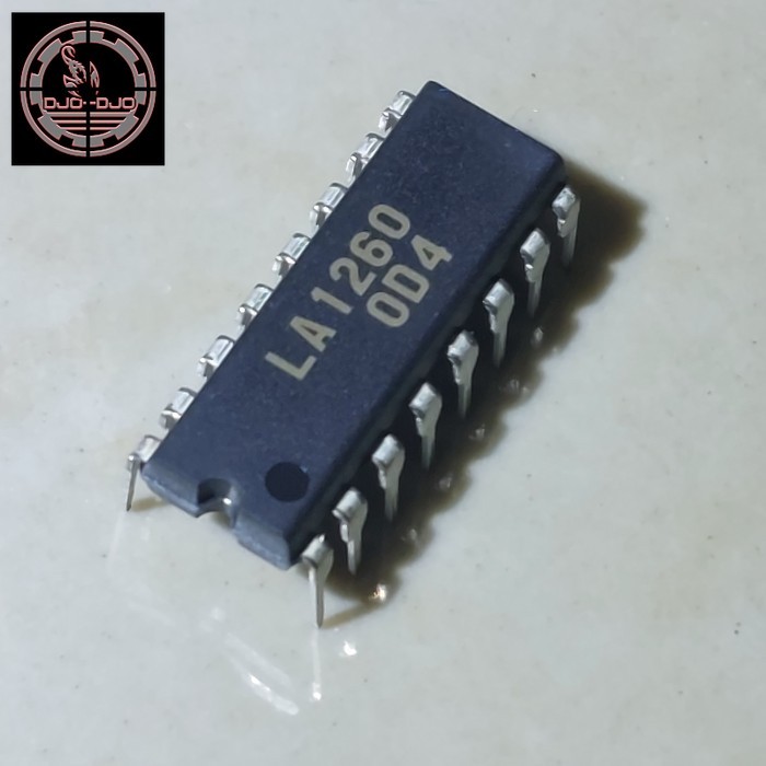 La1260 Dip-16 LA 1260 IC Sanyo Semicon AM FM Tuner เครื่องบันทึกวิทยุ Cassette