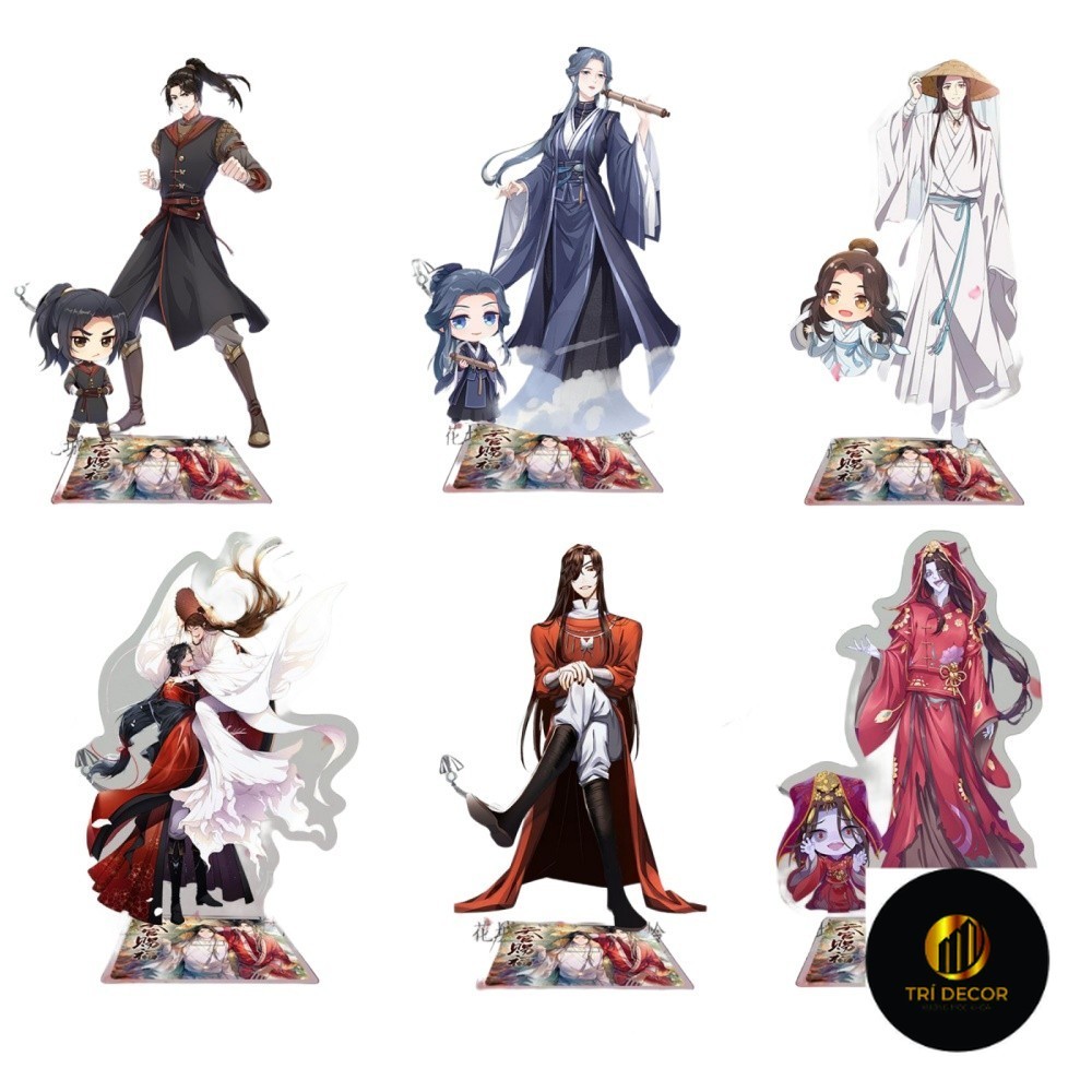 พวงกุญแจ, สแตนดี้, ภาพวาดแก้ว BL Thien Quan Tu Puc Hua Cheng Xie Lian Manhua ศึกษาและการตกแต่งโต๊ะทํ