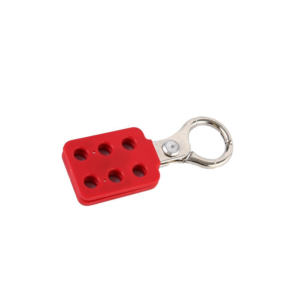 [Lszcx6l] มือจับเคลือบ Lockout Hasp W/ PE สูงสุด 6 กุญแจ 1/1.5 Jaw