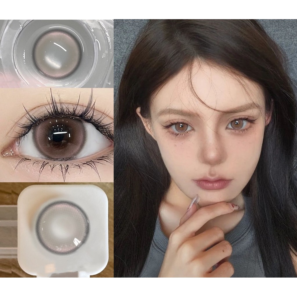 (2024.ส.ค.29ไทย)sxqwei ชุด,ยี่ห้อโอโวลุค ,14.20มม,(เกรด0-10.00),คอนแทคเลนส์ ใช้งาน6เดือน(สีชมพูอ่อน)