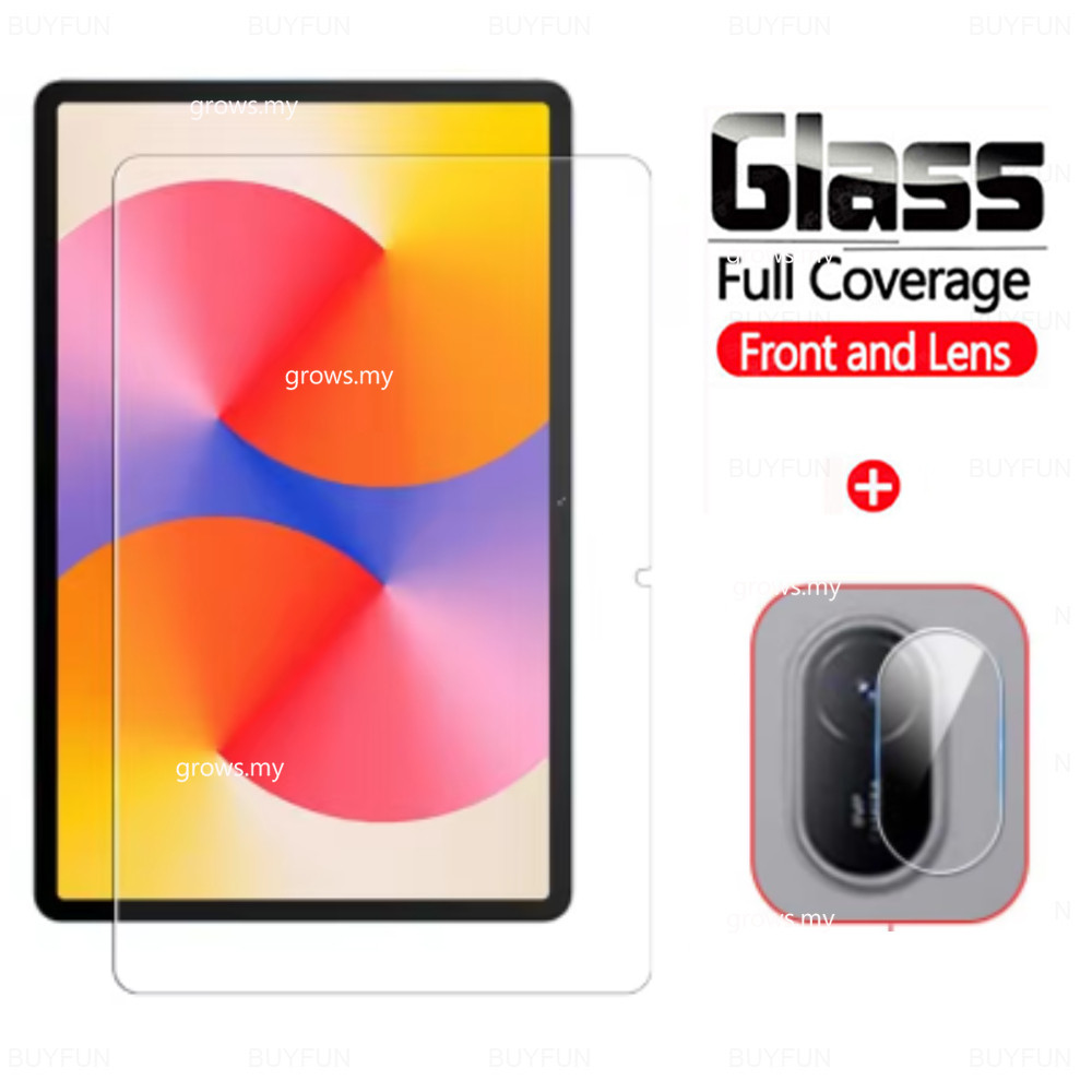 แก้วสําหรับ Huawei MatePad SE 11 "กระจกนิรภัยแท็บเล็ต MatePad SE 11 นิ้ว 2024 AGS6-W00 กล้องเลนส์ป้องกันหน้าจอ