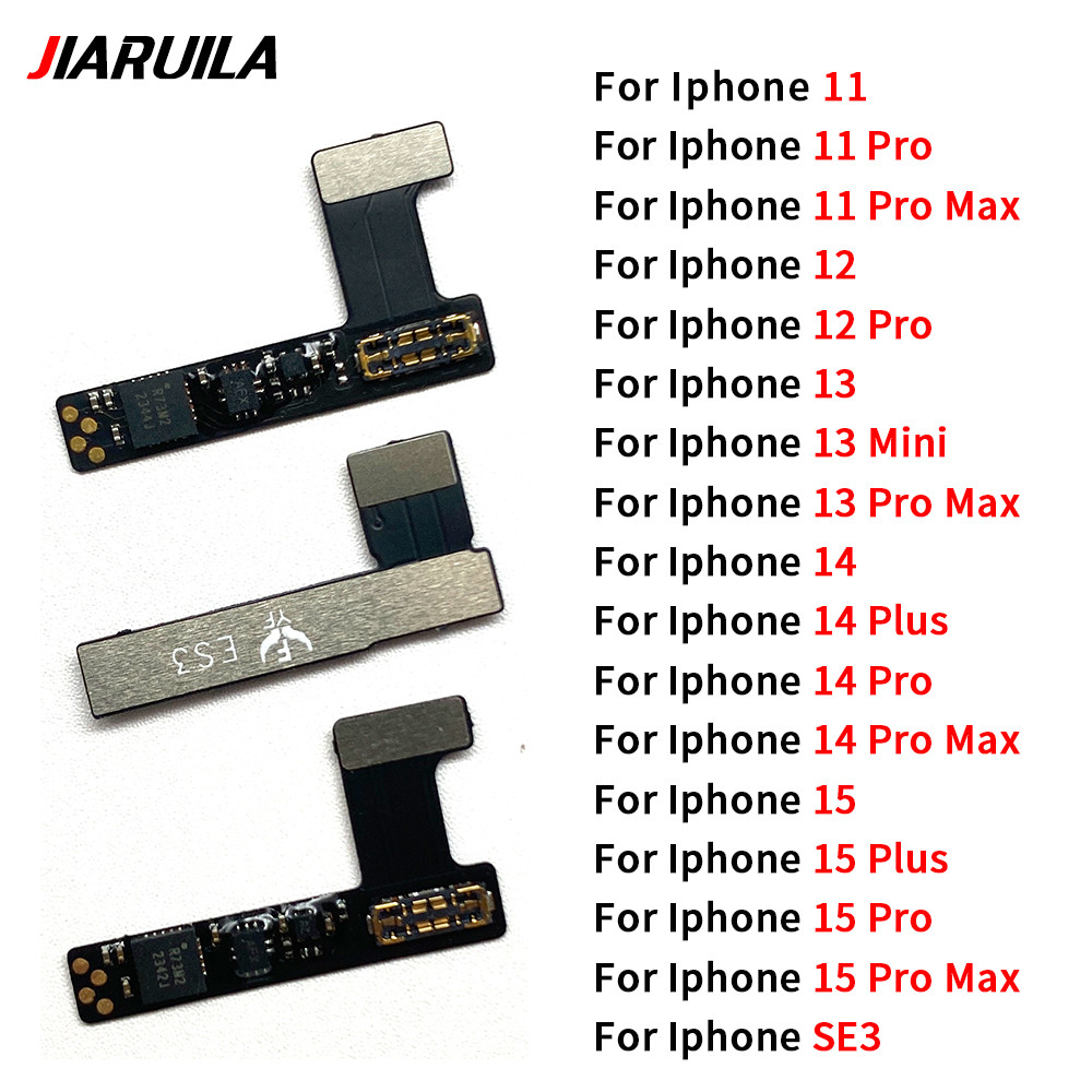 แบตเตอรี่ Flex สําหรับ Iphone 15 14 13 12 11 Pro Max mini 14 15 Plus ซ่อมแบตเตอรี่เปลี่ยน FPC