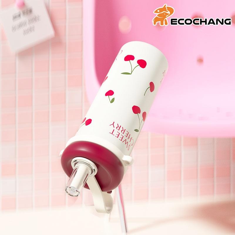 STAR+แก้วสแตนเลส316 เคลือบเซรามิก ขนาด 730 มล. มีหลอดดูด มีหูหิ้ว Starplus - รูปที่ 3