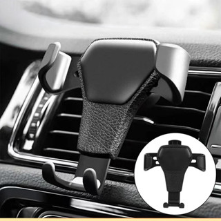 TT HOME01ที่วางโทรศัพท์หนังรถยนต์ คลิปยึดช่องระบายอากาศแบบปร…