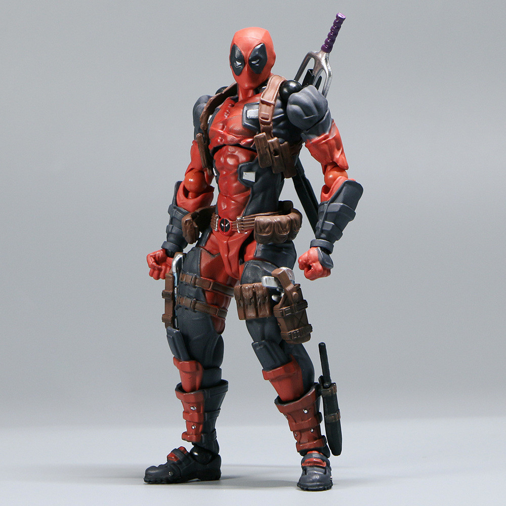 Amazing Yamaguchi Style Marvel Deadpool 2.0 เทคโนโลยีล้อ 025EX น้อยราคาถูก รุ่นเคลื่อนย้ายได้