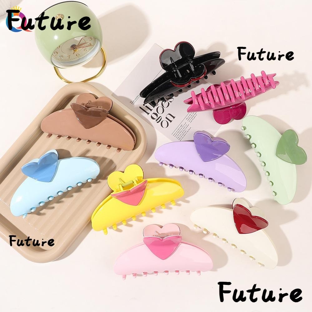 Future กิ๊บติดผม รูปปลาฉลาม ฉลาม สีแคนดี้ ล้างหน้าได้