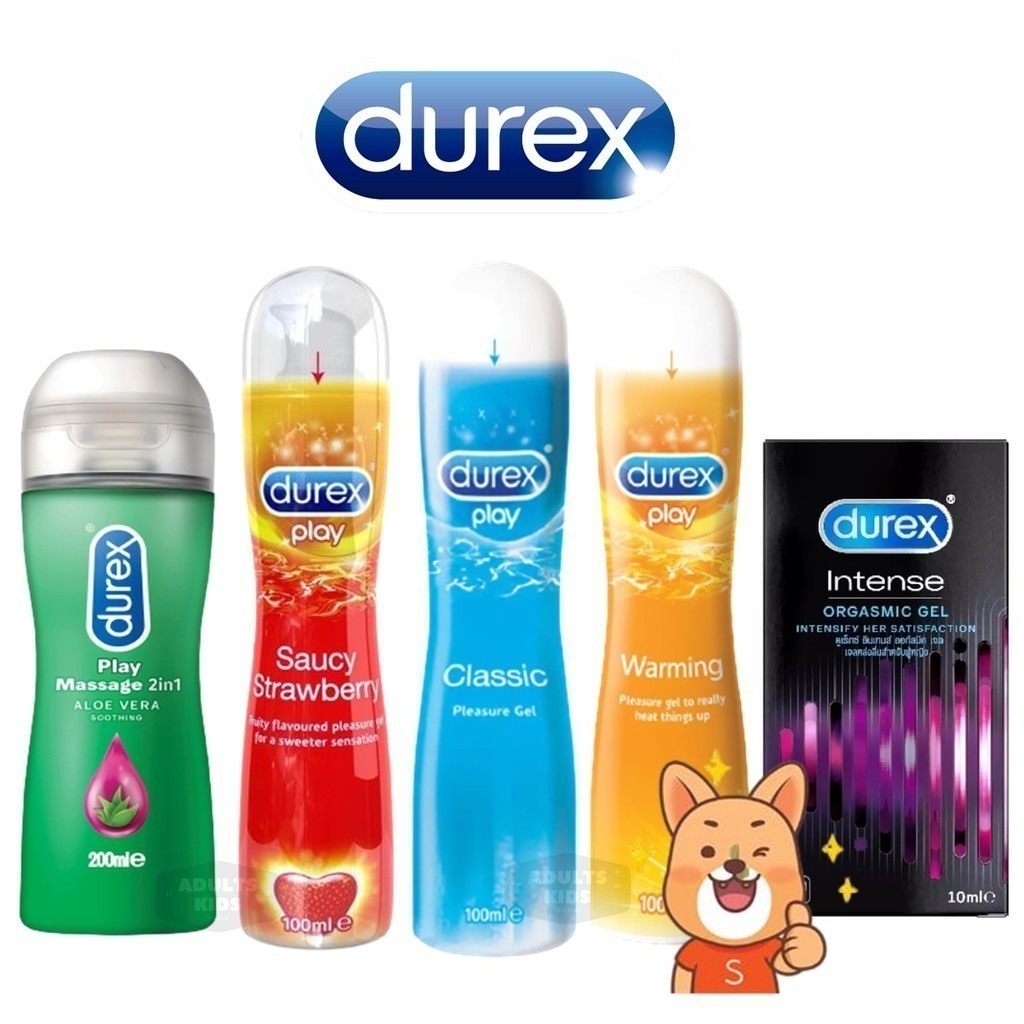 ลดเพิ่ม 30% เจลหล่อลื่น DUREX PLAY Durex Gel ดูเร็กซ์ รวม ของแท้ 100% Classic ONETOUCH วันทัช
