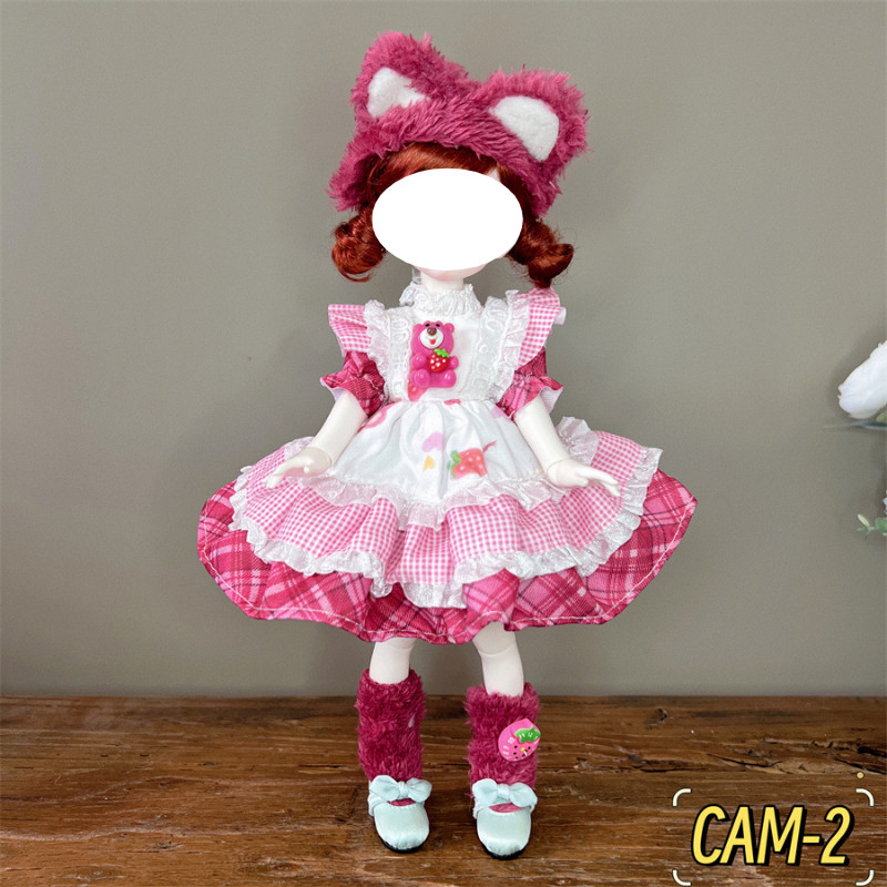 เสื้อผ้าตุ๊กตาอ้วน 30 ซม. ตุ๊กตาBJDแต่งตัวMori Tong Lolitaกระโปรงอุปกรณ์เสริม ราคา ถูกที่สุด ดีลบีเคเค แกลเลอรีภาพที่ 6