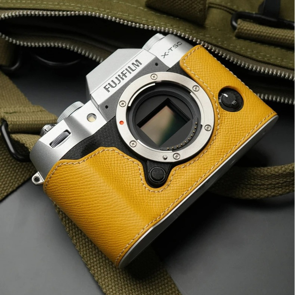 (พร้อมส่ง) Mr Stone เคสกล้อง ฟูจิ FUJIFILM X-T50 ( XT50 ) เคสหนังวัวแท้ พรีเมียม case fuji xt-50