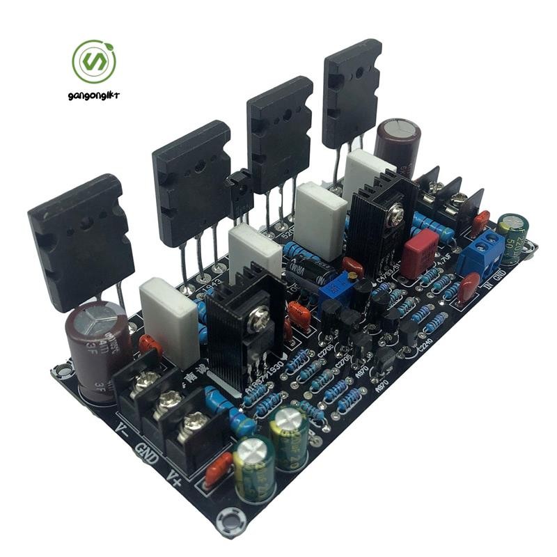 [gangong1kr]Mono Power Amplifier Board 1943+5200 พลังงานสูง 200W After Tube Amp Board