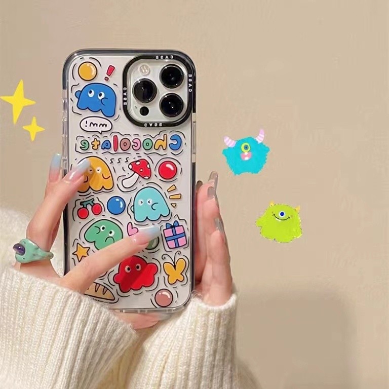 เคสโทรศัพท์มือถือ ป้องกันกระแทก สี่มุม สําหรับ Iphone 14Plus Pro Max 7 8Plus X XR SE