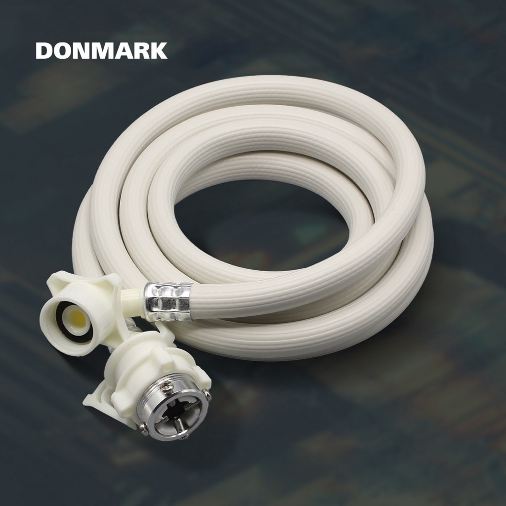 GlobalHouse Donmark สายน้ำดีเข้าเครื่องซักผ้า รุ่น TRM-150 ขนาด 150 cm. สีขาว สินค้าของแท้คุณภาพดี