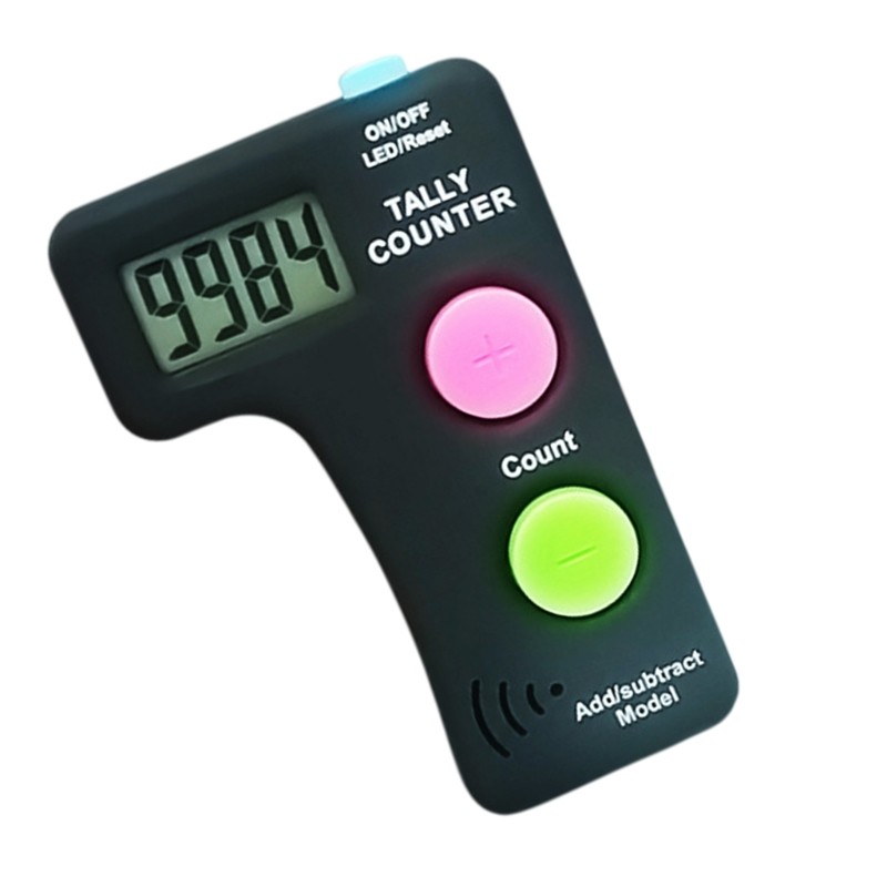 FA LED Digital Counter Electronic Finger Counter 0-9999 Digital Hand Tally Counter