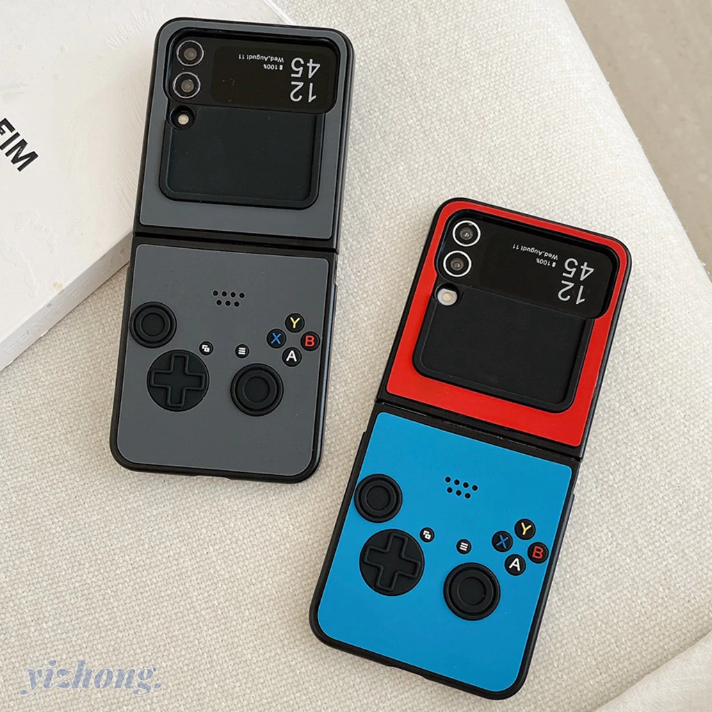 สําหรับ Samsung Z Flip 3 4 5 6 7 ZFold Creative เกมคอนโซลออกแบบ Soft TPU Anti-scratch เคสโทรศัพท์กันกระแทก Fall-proof เกราะป้องกัน