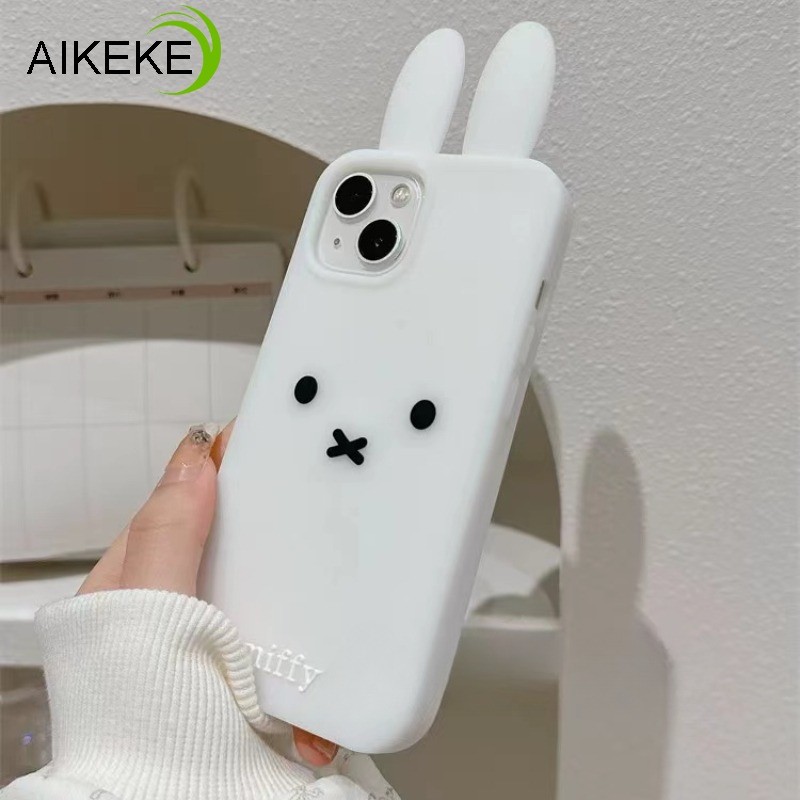 สไตล์เกาหลีน่ารัก miffy สําหรับ Reno 11 10 9 Pro Reno 8 6 5G 5 5K 8Z 7Z 8 7 Lite 4Z Realme Q3S Q3T V