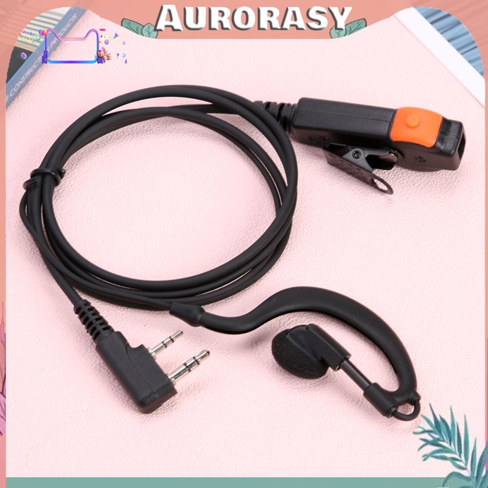 [AS] Dual PTT K Walkie Talkie วิทยุหูฟังไมโครโฟนสําหรับ Kenwood 888S TYT