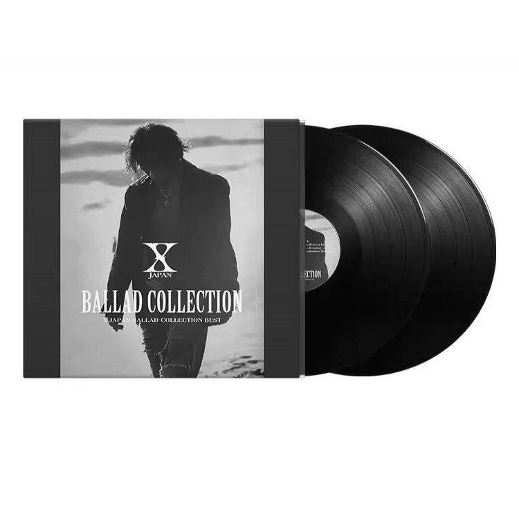 X Japan Ballad Collection Japanese Rock Folk Ballad Turntable 40 ซม.LP อัลบั้มแผ่นเสียงไวนิล th