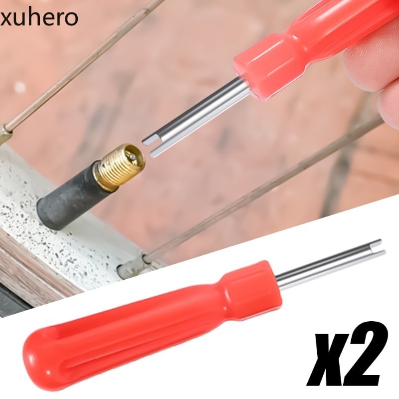 ยางวาล์ว Core Handle Remover เครื่องมือไขควงจักรยาน Tyre วาล์ว Stem Core ซ่อมติดตั้งเครื่องมืออุปกรณ์เสริม