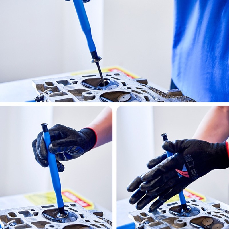 Be> 2 ชิ้น Lapping Sticks พร้อมถ้วยดูด Double Ended Hand Lapping บด Sucker ชุด Hand Lapper ชุด