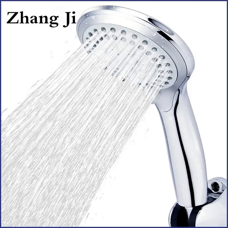 Zhangji Bathroom 5-Mode Shower Head Large Panel Water-Saving Nozzle Classic Standard Design G1/2 Sho