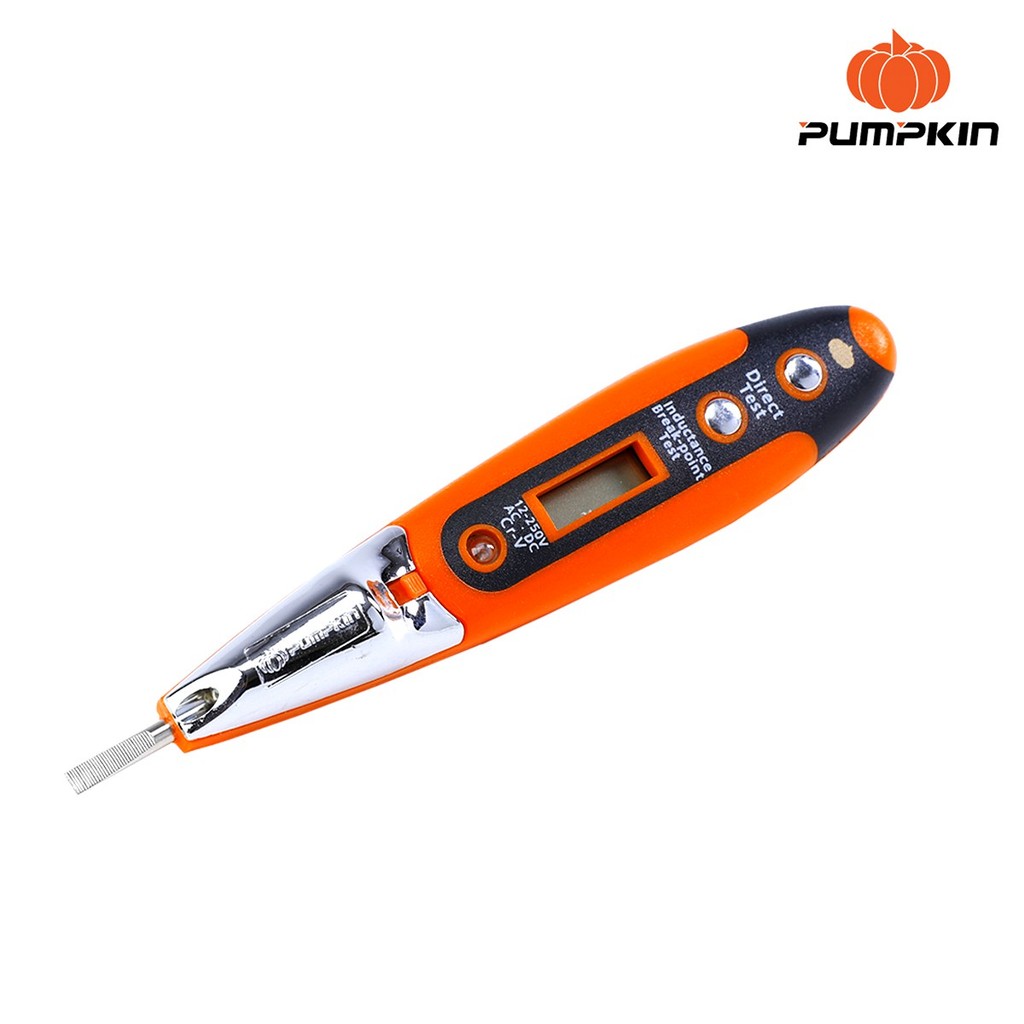 PUMPKIN ไขควงลองไฟดิจิตอลCR-V /ไฟฉายLED PTT-DTS/17744