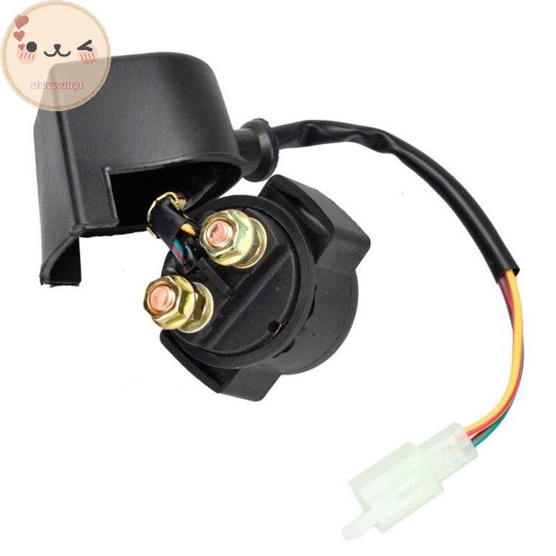 Chee GY6 50 125 150CC คอยล์จุดระเบิด Starter รีเลย์สําหรับสกู๊ตเตอร์ ATV Moped Go-Kart Cross-Country