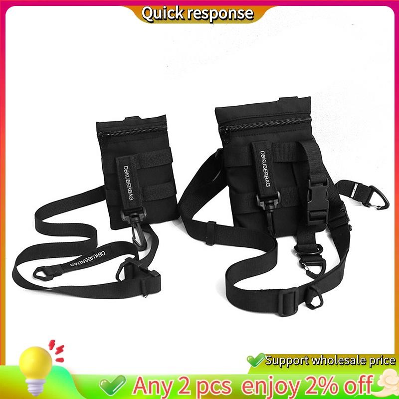 ในสต็อก-กระเป๋าสะพายไหล่เดี่ยวผู้ชาย Mini Hip Hop สไตล์โทรศัพท์มือถือ Casual Crossbody กระเป๋าสําหรับผู้หญิงกระเป๋าเดินทางกระเป๋าถือ