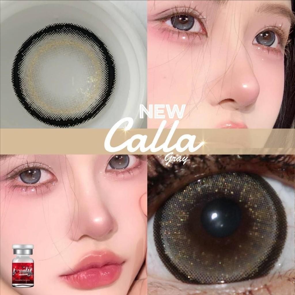 คอนแทคเลนส์[บิ๊กอาย] Calla Brown / Gray (Lovelylens) ☁️ มี อย.ไทย