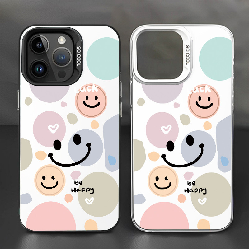 หรูหราเคสแข็ง รอยยิ้มน่ารัก เคสvivoY17 Y15 Y16 Y36 vivoY20 Y50 Y33T Y01 Y02 Y21 Y22 Y35 Y27 Y78 Y51 Y31 Y91 เคสน่ารัก