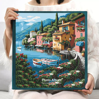 หนังสืออัลบั้มภาพขนาด 6 นิ้วสมุดอัลบั้มครอบครัวพลาสติกพร้อมท…