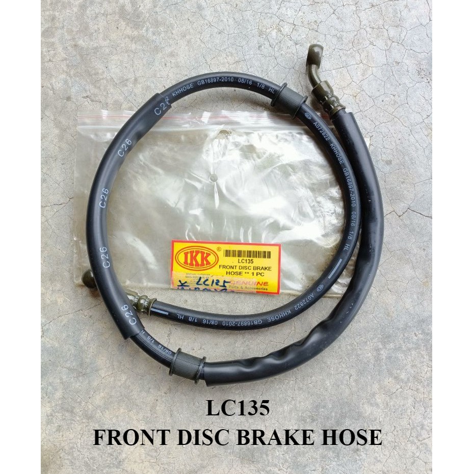 YAMAHA LC135 ด้านหน้า DISC PUMP HOSE DEPAN DISK POMP TALI CABLE KABLE BRAKE BRAK IKK HOS 135LC LC 13