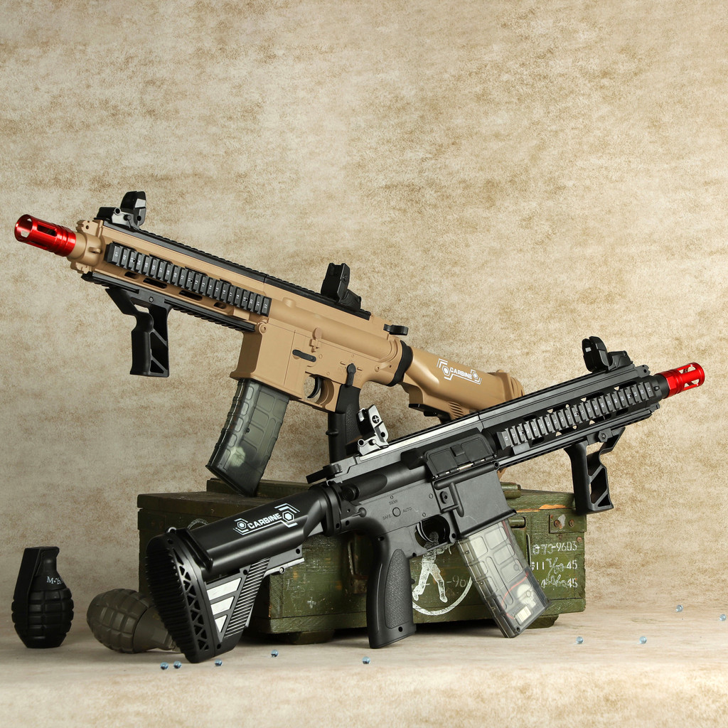 ปืนลมระยะไกล M416 ขนาดใหญ่ ผลิตจากวัสดุไนลอน ทนทาน สวยงาม ใช้ได้ทั้งเด็กและผู้ใหญ่