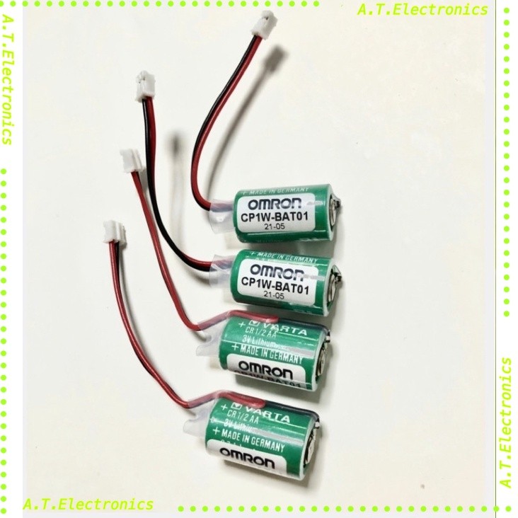 CJ1W-BAT01 CR14250SE-R 3V แบตเตอรี่ลิเธียมควบคุมอุตสาหกรรม ส่งทุกวัน