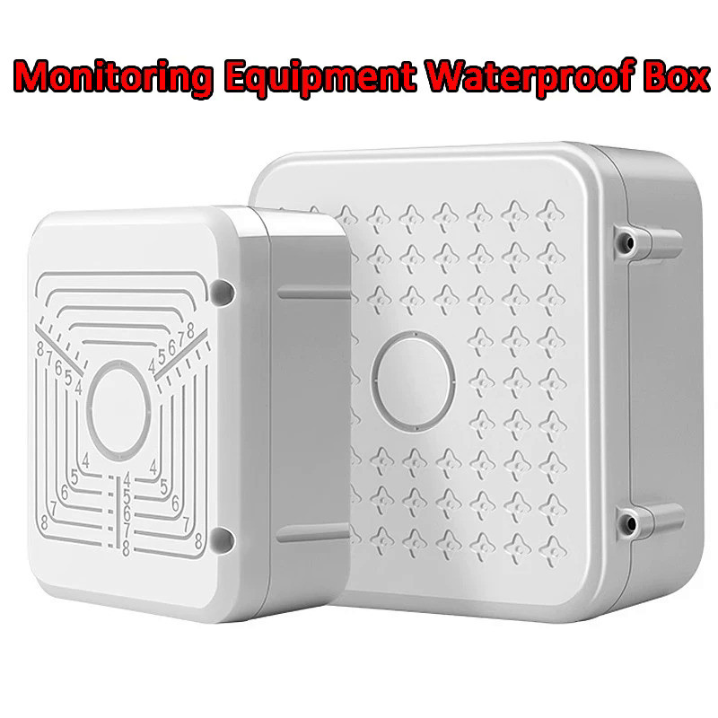 Waterproof Junction Box CCTV Camera Video Hidden Wire Box Power Supply Cable Box Enclosure Network B