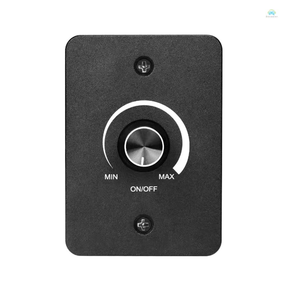 Yb DimmerCavan Dimmer Light Brightness Controller 12V5A สวิตช์ไฟ Smooth Light สวิทช์ปรับลูกบิดแบบพกพา Dimmer สวิทช์
