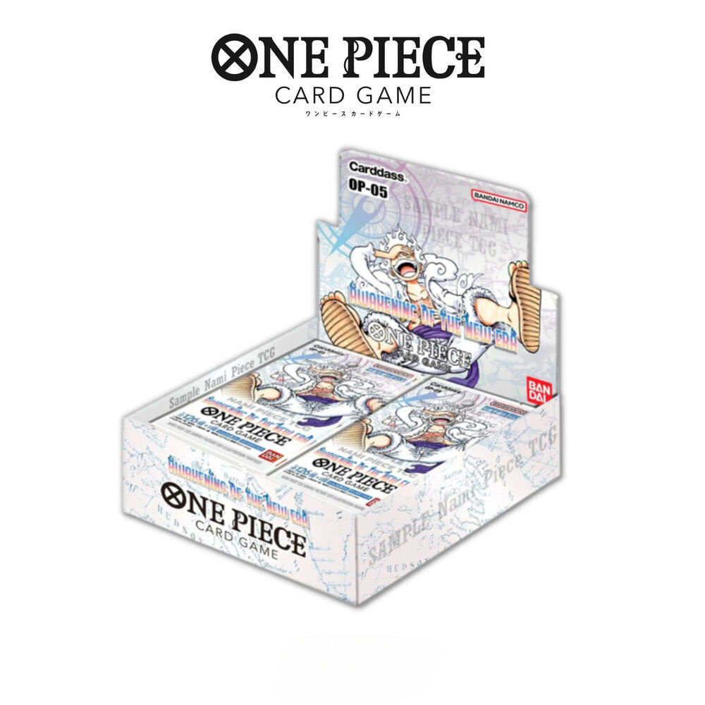 One piece OP05 Booster Box Display Awakening Of The New Era OP-05(1 แพ็ค = 6 ใบ)