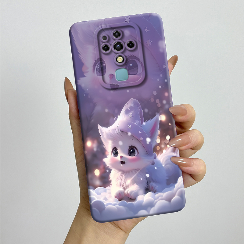 สําหรับ Tecno Camon 16 เคสโทรศัพท์ Camon16 CE7 CE7j CE9h Cool ทาสีซิลิโคนนุ่ม TPU Funda กรณีน่ารักพิมพ์ป้องกัน Coque ราคา ถูกที่สุด ดีลบีเคเค แกลเลอรีภาพที่ 2