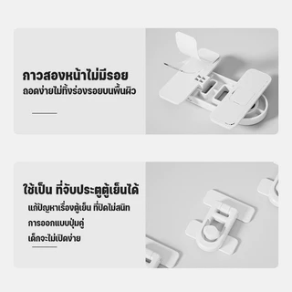 พร้อมส่ง🔒สายล็อคตู้เย็น ตัวล็อกตู้เสื้อผ้า ตัวล็อคประตูตู้เย็น อเนกประสงค์ ป้องกันการหนีบ เพื่อความปลอดภัยสำหรับเด็ก