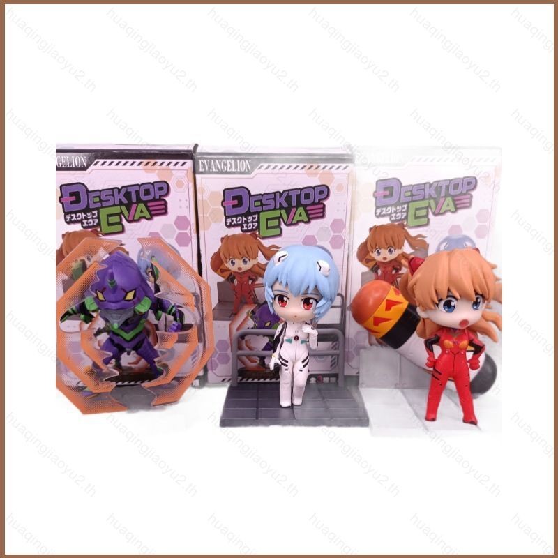 3 ชิ้น NEON GENESIS EVANGELION และ Hatsune Miku Action Figure EVA-01 TEST ประเภท Asuka Langley Soryu