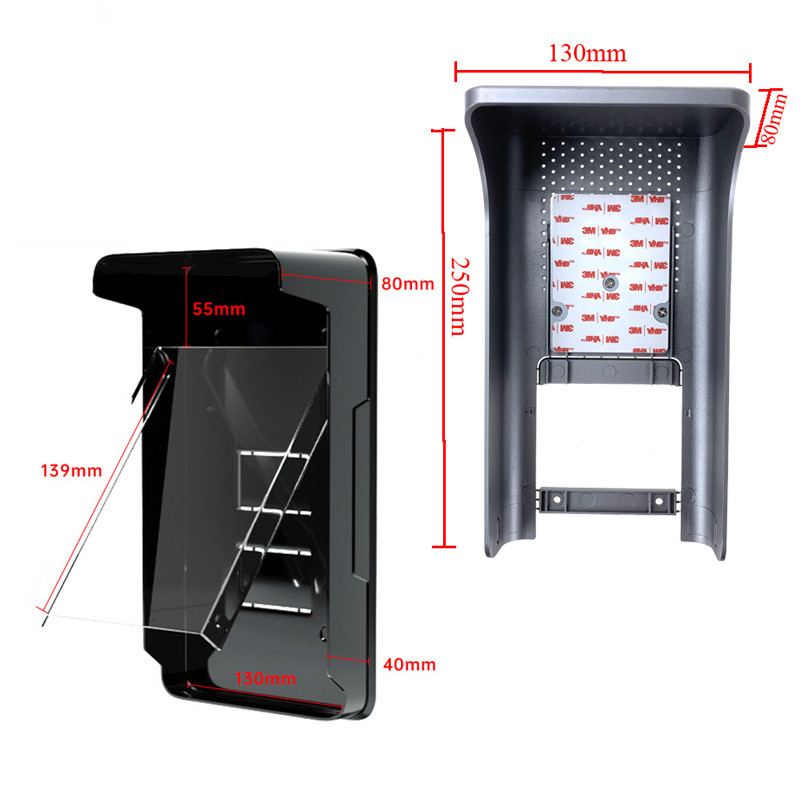 Hikvision Face Identification Access Control Rain Cover DS-K1T671MF/341 Access Control ผ้าคลุมกันน้ํ