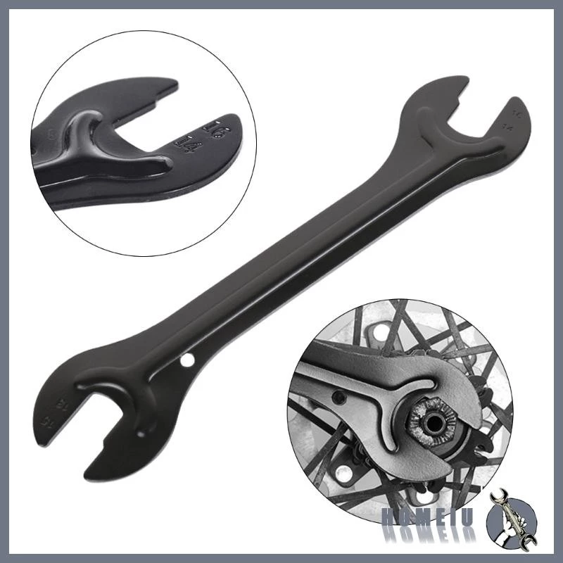 Homeiu จักรยานซ่อมเครื่องมือดุมล้อเพลากรวยปรับประแจเหยียบ Spanners ซ่อม
