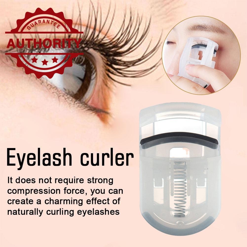 Mini Eyelash Curler กระเป๋าน่ารักแบบพกพา Long-lasting Stereotypes Lashes Curler สําหรับสามเณร O7o7