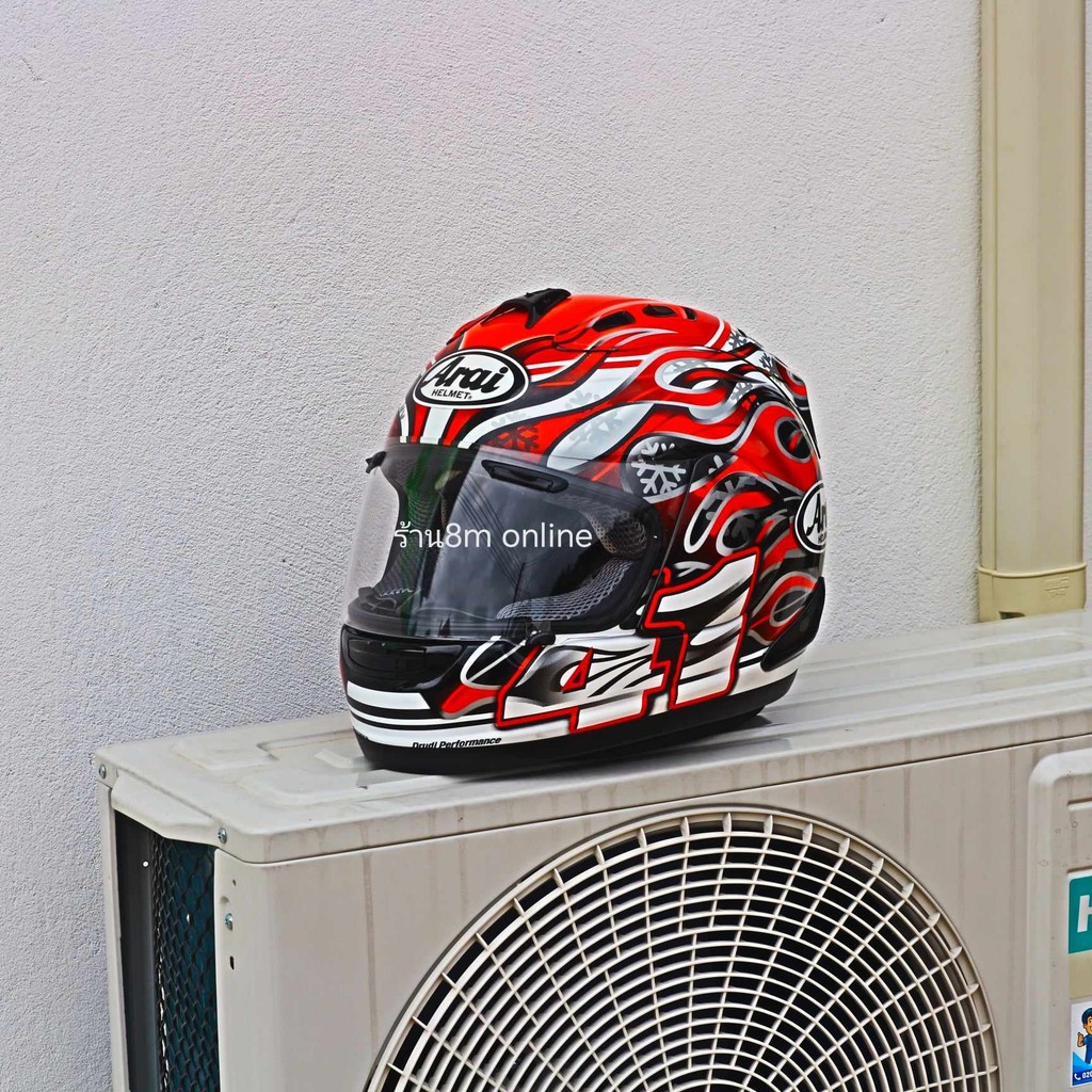 ร้านคนไทยรับประกันหมวกกันน็อค arai RX-7VRR5 งาน1:1 หมวกกันน็อค ลายไฟ หมวกกันน็อคขับบิ๊กไบค์ทำความเร็