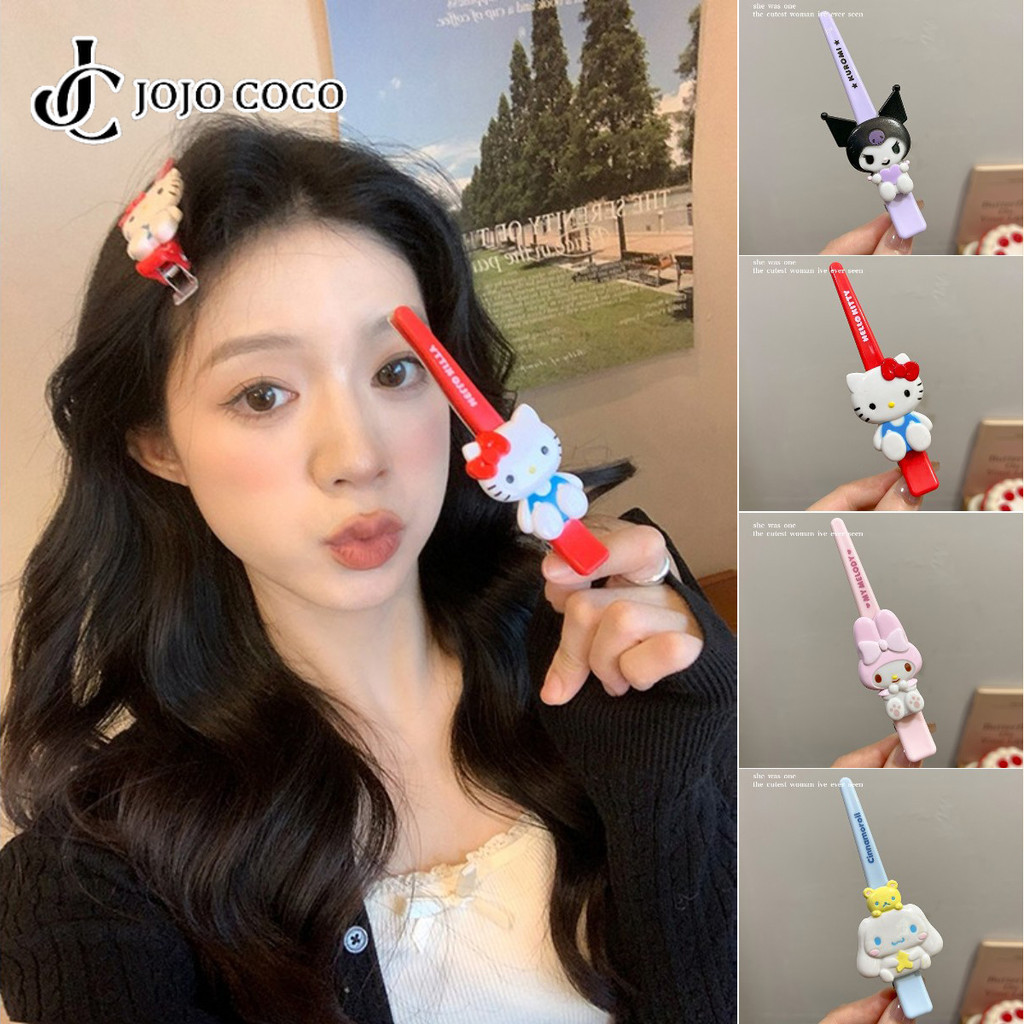 Jojo COCO Hello Kitty กิ๊บติดผมขนาดใหญ่เครื่องประดับผมการ์ตูนน่ารักสําหรับเด็กผู้หญิง