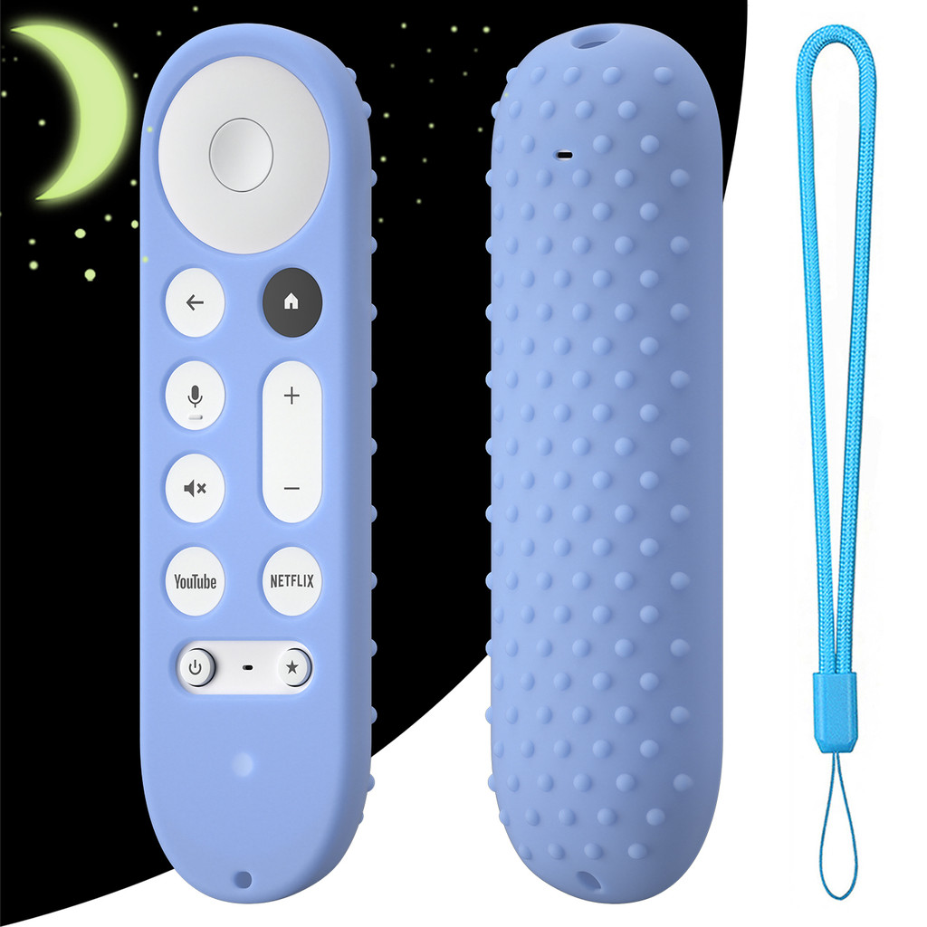 เคสซิลิโคนสําหรับ 2024 สําหรับ Google TV Streamer 4K TV, ผิวซิลิโคนป้องกันสําหรับ Google GY3LE กรณี Anti-drop Anti-slip รีโมทคอนโทรลกล่องอุปกรณ์เสริม